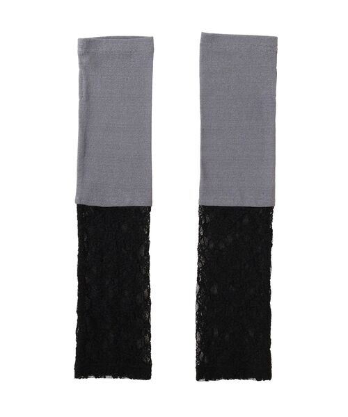 Green Parks(グリーンパークス)の「レース×シアー2Wayアームカバー(アームカバー・レディース・グレー/グリーン/オレンジ・FREE)」の13枚目の写真