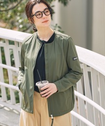 AIGLE | 軽量 UVカット 撥水 ストレッチノーカラージャケット RP(ノーカラージャケット)