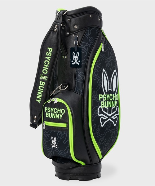 Psycho Bunny（サイコバニー）の「[GOLF]カートキャディバッグ FLAGSHIP（ショルダーバッグ・メンズ・ブラック/ホワイト・FREE）」の6枚目の写真