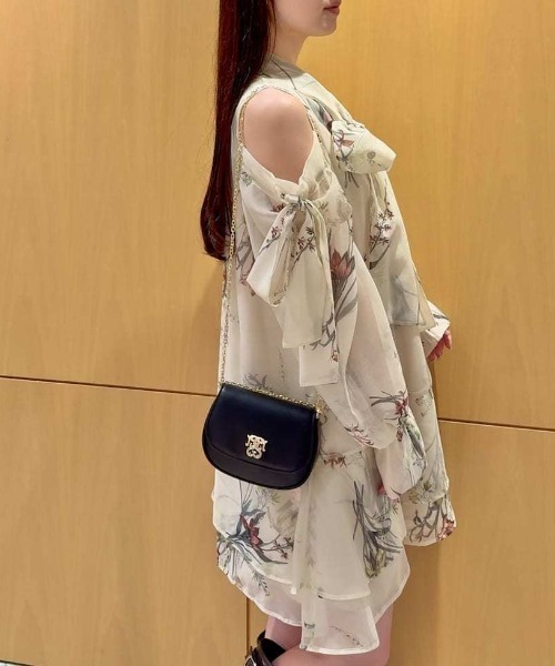 SNIDEL（スナイデル）の「NYBG 2wayミニワンピース（ワンピース・レディース・ホワイト/ネイビー/イエロー・1/0）」の9枚目の写真