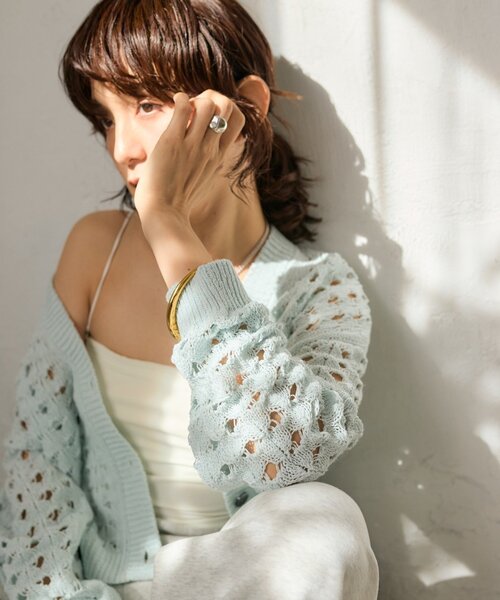 RIVE DROITE（リヴドロワ）の「【MYSELFbyRD（マイセルフバイリヴドロワ）2wayベアキャミソール（キャミソール・レディース・ブラック/オフホワイト・FREE）」の3枚目の写真