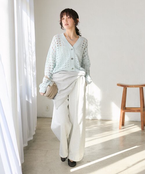 RIVE DROITE（リヴドロワ）の「【MYSELFbyRD（マイセルフバイリヴドロワ）2wayベアキャミソール（キャミソール・レディース・ブラック/オフホワイト・FREE）」の5枚目の写真