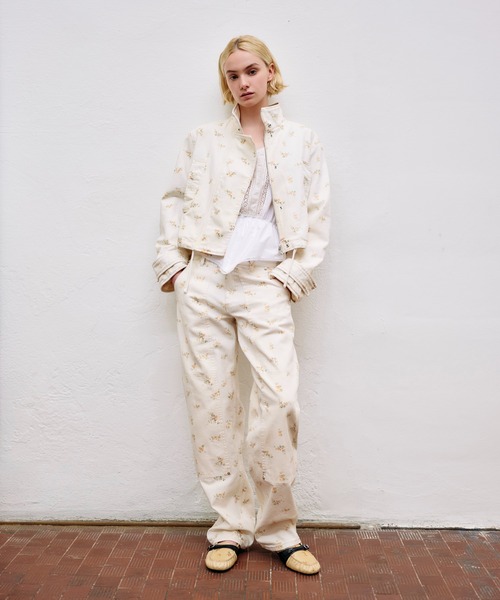 MSGM(エムエスジーエム)の「レースインサート キャミブラウス(キャミソール・レディース・ピンク・40)」の6枚目の写真