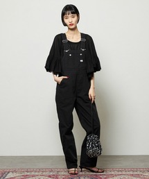 Lee ブラック サロペット サイズ36 Lee（リー） サロペット オーバーオール レディース : ZOZOTOWN Yahoo