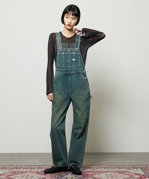 Lee(リー)の「Lee/リー テーパードオーバーオール/サロペット DUNGAREES/新色(サロペット/オーバーオール・レディース・ブラック/グリーン・X-SMALL/MEDIUM/SMALL)」の17枚目の写真