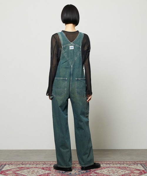 Lee(リー)の「Lee/リー テーパードオーバーオール/サロペット DUNGAREES/新色(サロペット/オーバーオール・レディース・ブラック/グリーン・X-SMALL/MEDIUM/SMALL)」の21枚目の写真