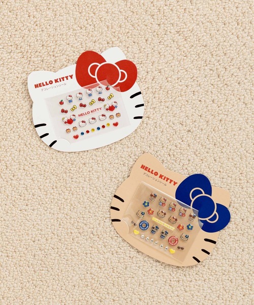 Me%（ミィパーセント）の「【HELLO KITTY】マルチminiシール　633299（ステッカー/テープ・レディース・レッド/ゴールド・FREE）」の5枚目の写真