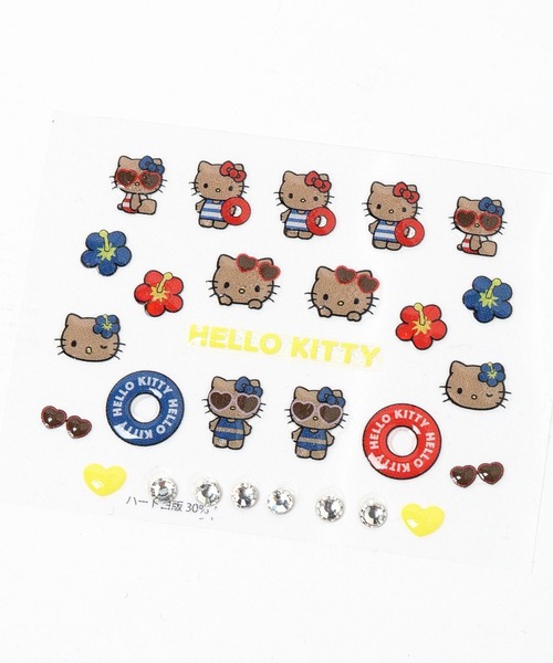 Me%（ミィパーセント）の「【HELLO KITTY】マルチminiシール　633299（ステッカー/テープ・レディース・レッド/ゴールド・FREE）」の11枚目の写真
