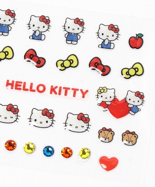 Me%（ミィパーセント）の「【HELLO KITTY】マルチminiシール　633299（ステッカー/テープ・レディース・レッド/ゴールド・FREE）」の10枚目の写真