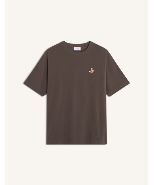 Maison Kitsune（メゾンキツネ）の「DREAMING FOX COMFORT TEE-SHIRT（Tシャツ/カットソー・メンズ・ダークブラウン系/ホワイト・XS/S/M/L/XL/XXS）」の9枚目の写真