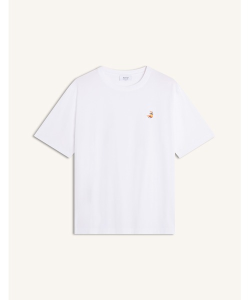 Maison Kitsune（メゾンキツネ）の「DREAMING FOX COMFORT TEE-SHIRT（Tシャツ/カットソー・メンズ・ダークブラウン系/ホワイト・XS/S/M/L/XL/XXS）」の3枚目の写真