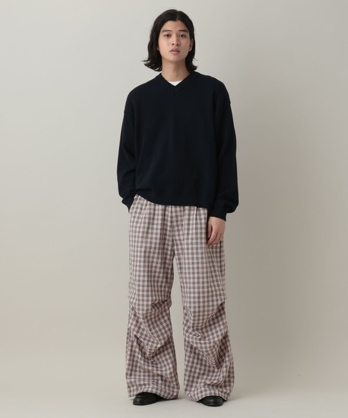 RAGEBLUE（レイジブルー）の「Check Wide Snow Loose Easy Pants/チェックワイドイージーパンツ（カーゴパンツ・メンズ・ブラウン/ブラック/ピンク・MEDIUM/LARGE）」の11枚目の写真