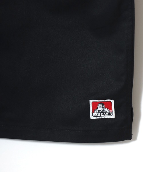 BEN DAVIS（ベンデイビス）の「BEN DAVIS/ベンデイビス RACER SS WORK SHIRT/オーバーサイズ TCツイル ワーク バックプリント刺繍 レギュラーカラー 半袖シャツ/レディース メンズ（シャツ/ブラウス・メンズ・サックスブルー/ダークグリーン/ブラック・XL/L/M）」の22枚目の写真