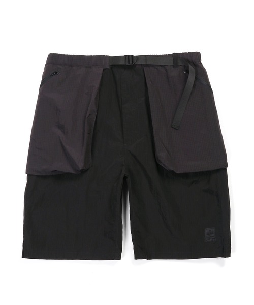 The DUFFER of ST.GEORGE(ザダファーオブセントジョージ)の「TECH RIPSTOP UTILITY SHORTS:セットアップ対応 テック リップストップ ユーティリティ ショーツ(その他パンツ・メンズ・ブラック/ブルー・MEDIUM/LARGE)」の13枚目の写真