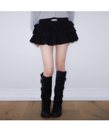 ROSEFRANTZ（ロゼフランツ）の「Rose Cancan Mini Skirt [Black]（スカート）」