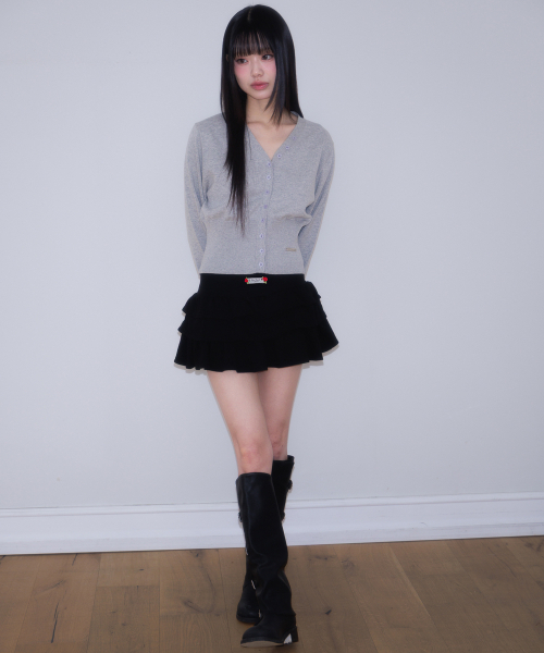ROSEFRANTZ（ロゼフランツ）の「Rose Cancan Mini Skirt [Black]（スカート・レディース・ブラック・OS）」の2枚目の写真