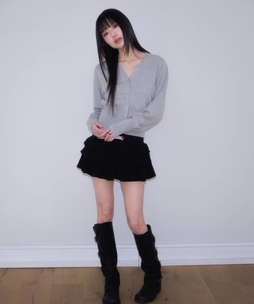 ROSEFRANTZ（ロゼフランツ）の「Rose Cancan Mini Skirt [Black]（スカート・レディース・ブラック・OS）」の3枚目の写真