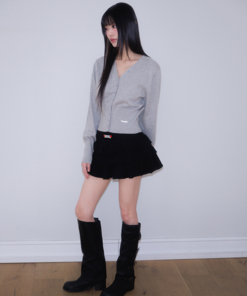 ROSEFRANTZ（ロゼフランツ）の「Rose Cancan Mini Skirt [Black]（スカート・レディース・ブラック・OS）」の4枚目の写真