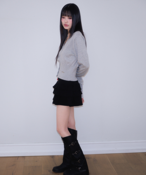 ROSEFRANTZ（ロゼフランツ）の「Rose Cancan Mini Skirt [Black]（スカート・レディース・ブラック・OS）」の5枚目の写真
