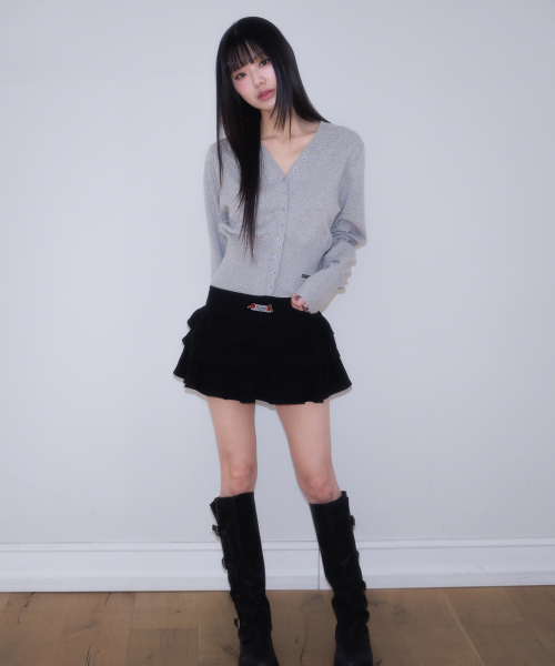 ROSEFRANTZ（ロゼフランツ）の「Rose Cancan Mini Skirt [Black]（スカート・レディース・ブラック・OS）」の6枚目の写真