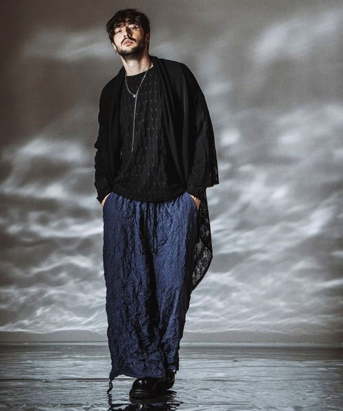 NO ID.(ノーアイディ)の「【NO ID.】Shrink BIG Pullover / シュリンクビッグプルオーバー(Tシャツ/カットソー・メンズ・ホワイト/ブラック・ONE SIZE)」の20枚目の写真