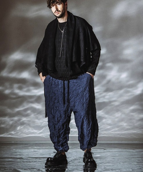 NO ID.(ノーアイディ)の「【NO ID.】Shrink BIG Pullover / シュリンクビッグプルオーバー(Tシャツ/カットソー・メンズ・ホワイト/ブラック・ONE SIZE)」の19枚目の写真