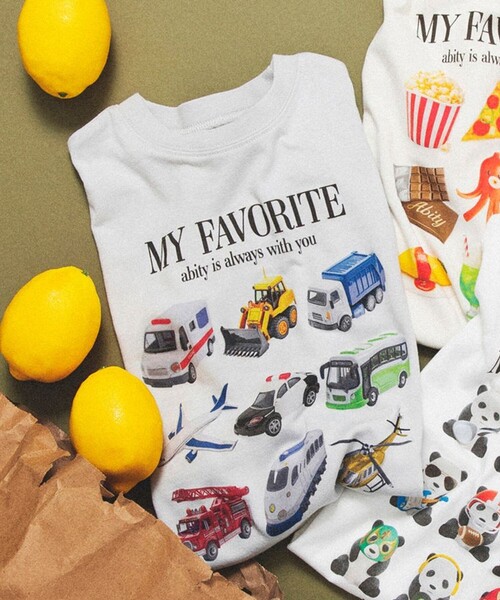 aBity select(アビティセレクト)の「【aBity select./アビティセレクト】MY FAVORITE アソートビッグシルエット半袖Tシャツ(Tシャツ/カットソー・キッズ・ライトグレー/オフホワイト/その他1/アイボリー・110/100/90/130/120)」の10枚目の写真