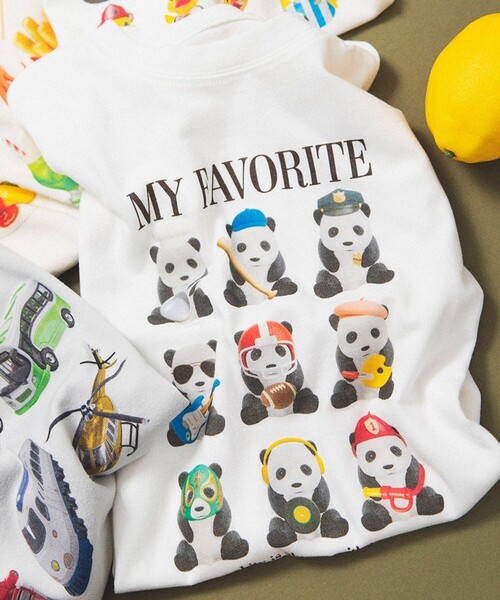 aBity select(アビティセレクト)の「【aBity select./アビティセレクト】MY FAVORITE アソートビッグシルエット半袖Tシャツ(Tシャツ/カットソー・キッズ・ライトグレー/オフホワイト/その他1/アイボリー・110/100/90/130/120)」の12枚目の写真