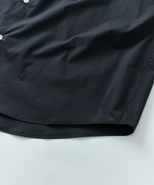 FREAK'S STORE(フリークスストア)の「限定展開 Relax Fit リラックスフィット バンドカラー ショートスリーブ シャツ(シャツ/ブラウス・メンズ・ブルー系その他/ブラック/サックスブルー/チャコールグレー/ホワイト/ベージュ・LARGE/MEDIUM/SMALL)」の13枚目の写真