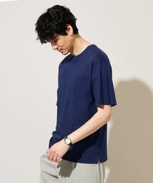 a.v.v（アーヴェヴェ）の「【雑誌MonoMax5月号掲載】究極の無地Tシャツ シルケットスムースワイドシルエットカットソー【洗濯機で洗える 接触冷感 UVカット 毛玉になりにくい】（Tシャツ/カットソー）」