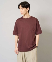 a.v.v（アーヴェヴェ）の「【雑誌MonoMax5月号掲載】究極の無地Tシャツ シルケットスムースワイドシルエットカットソー【洗濯機で洗える 接触冷感 UVカット 毛玉になりにくい】（Tシャツ/カットソー）」