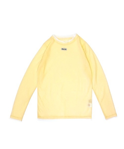 DONOBAN(ドノバン)の「レイヤードシアートップス(シャツ/ブラウス・レディース・ホワイト系その他/イエロー/ブラック/ライトブルー/ホワイト/ライトピンク・ONE SIZE)」の22枚目の写真