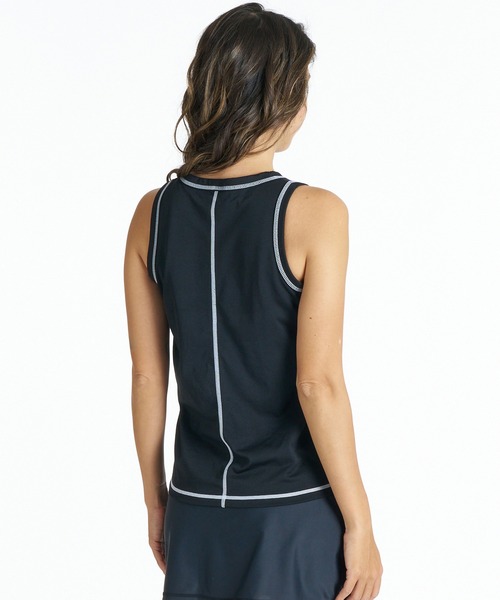 ROXY（ロキシー）の「ROXY/ロキシー レディース タンクトップ 水陸両用 RLY261619M UT（タンクトップ・レディース・ブラウン/ブラック/ホワイト・L/M）」の8枚目の写真