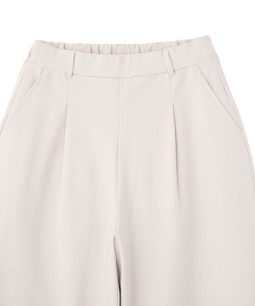 Green　Parks（グリーンパークス）の「タックワイドスウェットパンツ（スウェットパンツ・レディース・ライトグレー/杢グレー/ブラック・FREE）」の19枚目の写真