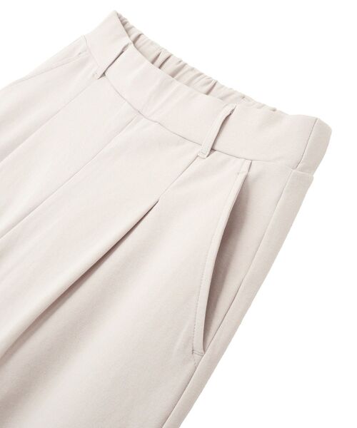 Green　Parks（グリーンパークス）の「タックワイドスウェットパンツ（スウェットパンツ・レディース・ライトグレー/杢グレー/ブラック・FREE）」の22枚目の写真