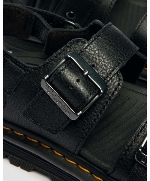 Dr. Martens（ドクターマーチン）の「Dr. Martens/ドクターマーチン ZEBZAG サンダル 43398001（サンダル・メンズ・ブラック・UK9/UK8/UK7/UK6/UK5/UK4/UK3）」の2枚目の写真