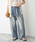 Spick & Span�i�X�s�b�N�A���h�X�p���j�́u�sWEB���� / �ǉ�2�t5 1/2 TUCKBARREL DENIM�i�f�j���p���c�j�v�b�T�b�N�X�u���[