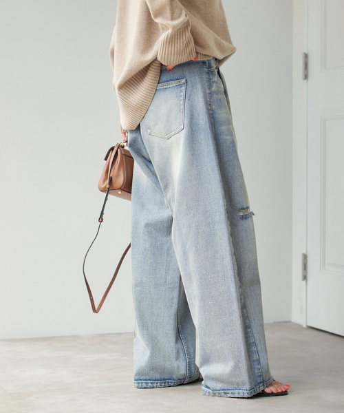WEB限定 / 追加2》5 1/2 TUCKBARREL DENIM（デニムパンツ）｜Spick