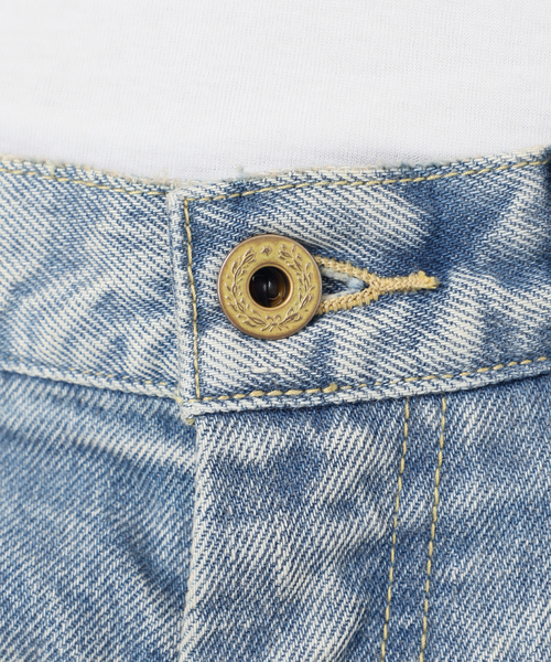 Spick & Span(スピックアンドスパン)の「《WEB限定 / 追加2》5 1/2 TUCKBARREL DENIM(デニムパンツ・レディース・サックスブルー/ブルー系その他・26/27/28)」の7枚目の写真