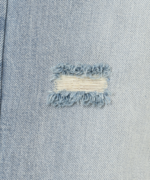 Spick & Span(スピックアンドスパン)の「《WEB限定 / 追加2》5 1/2 TUCKBARREL DENIM(デニムパンツ・レディース・サックスブルー/ブルー系その他・26/27/28)」の11枚目の写真