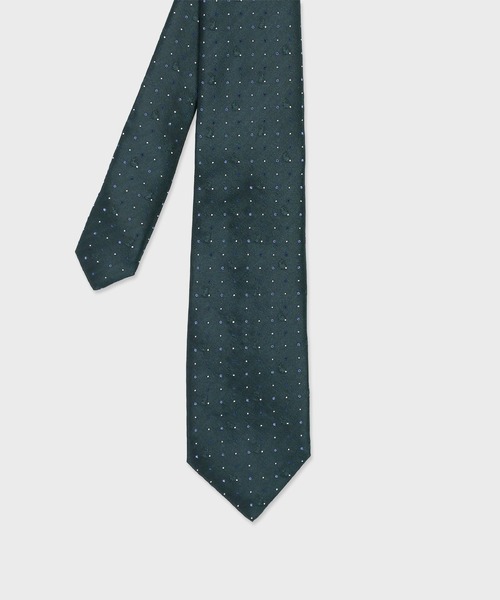 Paul Smith（ポールスミス）の「“Rabbit Dot” タイ【160046 552MJ】（ネクタイ・メンズ・サックスブルー/ダークグリーン/ダークインディゴブルー・FREE）」の2枚目の写真
