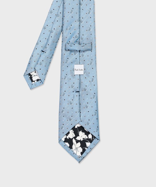 Paul Smith（ポールスミス）の「“Rabbit Dot” タイ【160046 552MJ】（ネクタイ・メンズ・サックスブルー/ダークグリーン/ダークインディゴブルー・FREE）」の6枚目の写真