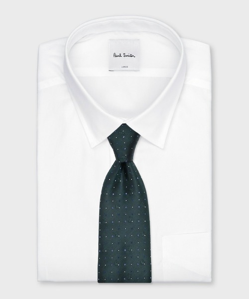 Paul Smith（ポールスミス）の「“Rabbit Dot” タイ【160046 552MJ】（ネクタイ・メンズ・サックスブルー/ダークグリーン/ダークインディゴブルー・FREE）」の5枚目の写真