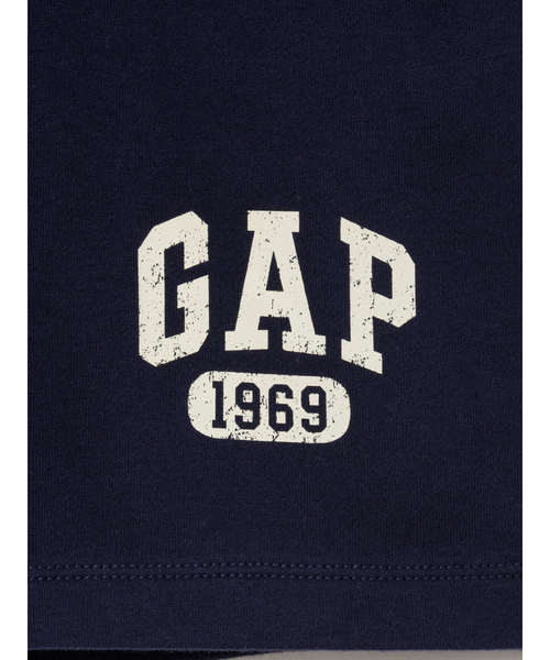 GAP(ギャップ)の「ヴィンテージソフト フレンチテリー GAPロゴ スウェットショートパンツ(スウェットパンツ・メンズ・ネイビー/オフホワイト/グレー・XS/S/M/L/XL)」の10枚目の写真