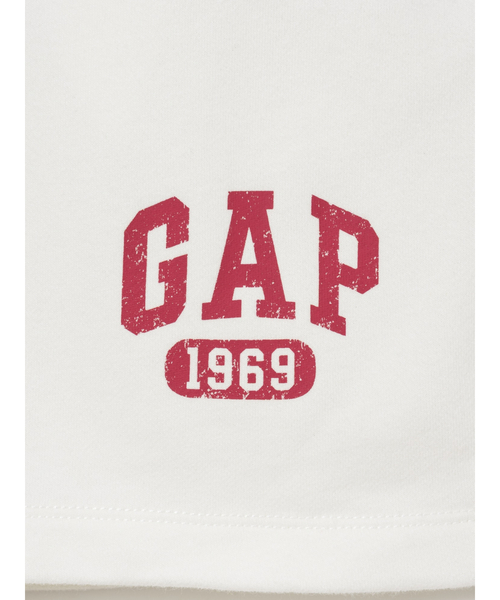 GAP(ギャップ)の「ヴィンテージソフト フレンチテリー GAPロゴ スウェットショートパンツ(スウェットパンツ・メンズ・ネイビー/オフホワイト/グレー・XS/S/M/L/XL)」の11枚目の写真