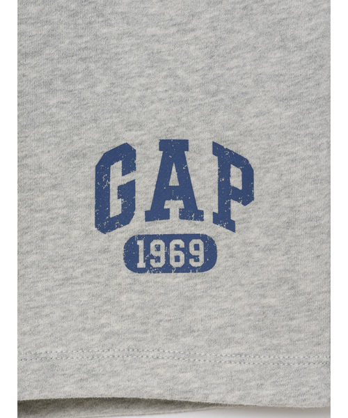 GAP(ギャップ)の「ヴィンテージソフト フレンチテリー GAPロゴ スウェットショートパンツ(スウェットパンツ・メンズ・ネイビー/オフホワイト/グレー・XS/S/M/L/XL)」の12枚目の写真
