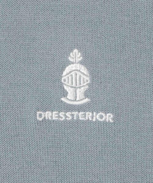 DRESSTERIOR（ドレステリア）の「【ウォッシャブル】ウールレーヨン ラウンドネックカーディガン（カーディガン/ボレロ・メンズ・ブラック/グリーン系・94/92/91/90）」の3枚目の写真