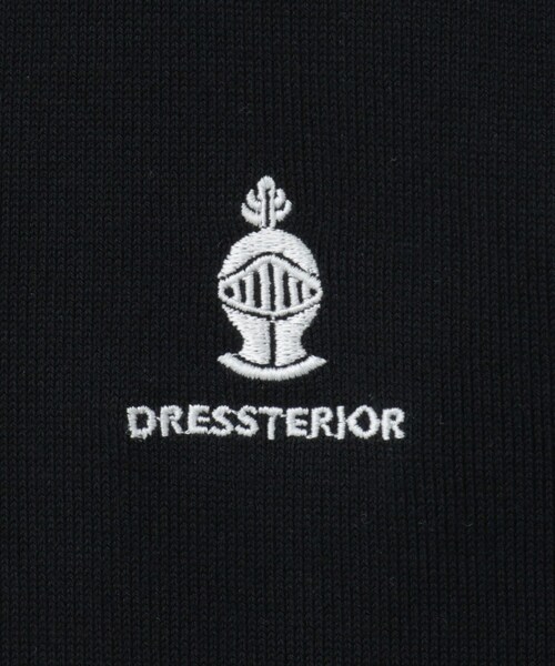 DRESSTERIOR（ドレステリア）の「【ウォッシャブル】ウールレーヨン ラウンドネックカーディガン（カーディガン/ボレロ・メンズ・ブラック/グリーン系・94/92/91/90）」の4枚目の写真