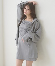 assortment shirt & camisole dress set / アソートシャツ&キャミワンピースセット