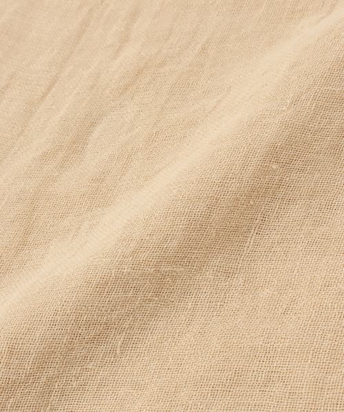 FRAMeWORK(フレームワーク)の「ASAUCE MELER/アソースメレ フランダースサンリネンガーゼSTLIII 110(ストール/ショール・レディース・イエロー/ライトグレー/チャコールグレー・FREE)」の9枚目の写真